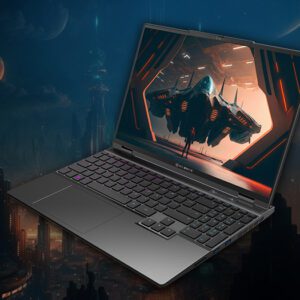 Gaming laptop – side view Gaming laptop - side view